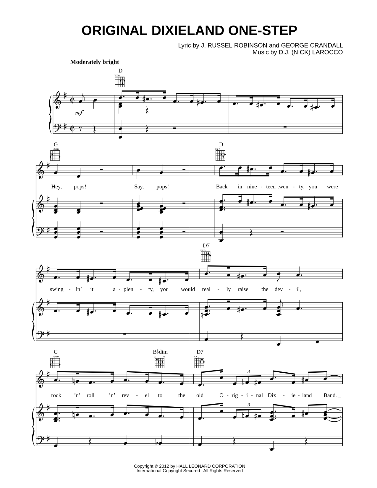 Original Dixieland One-Step