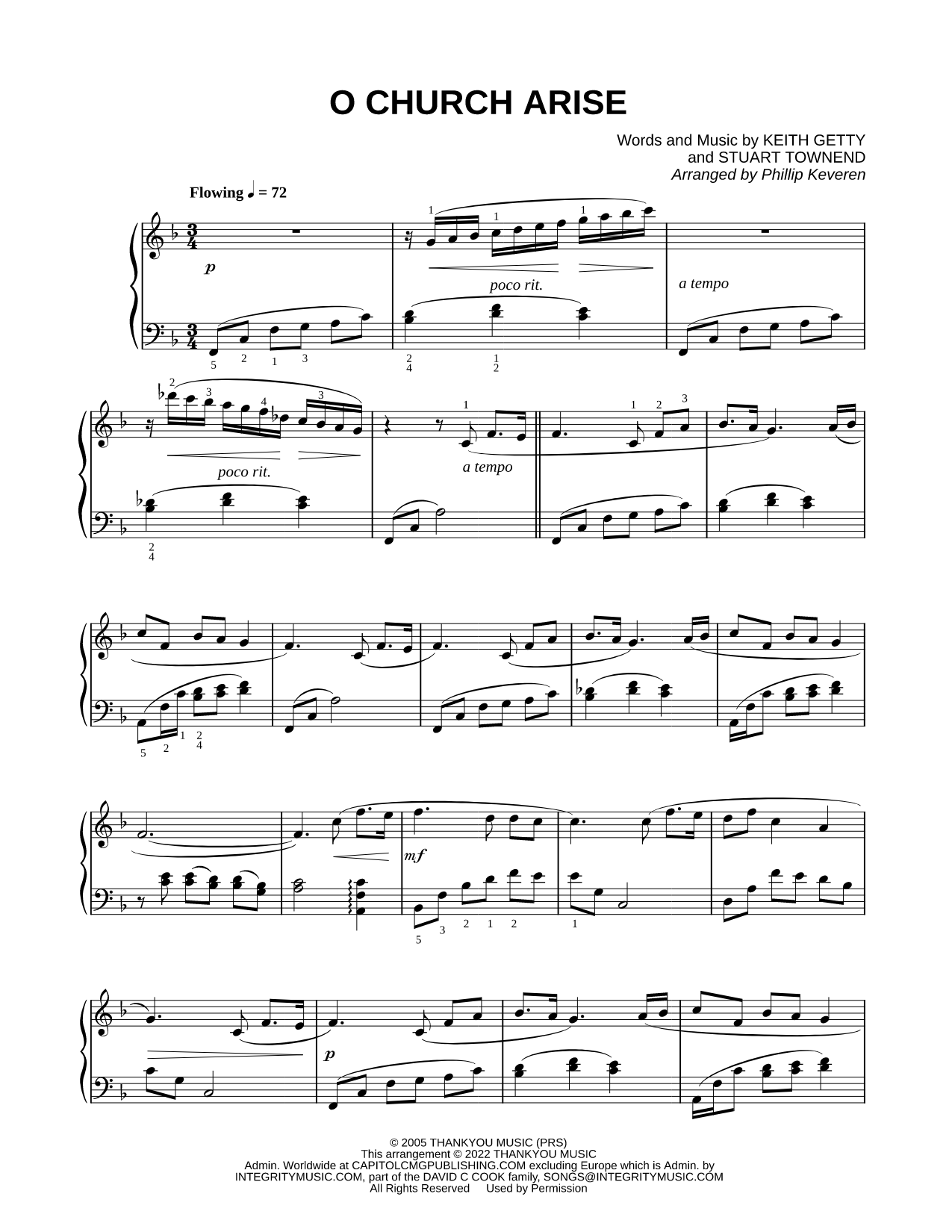 O Church Arise [classical version]
