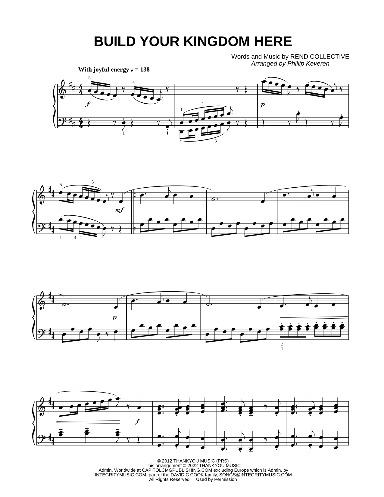 Build Your Kingdom Here [classical version]