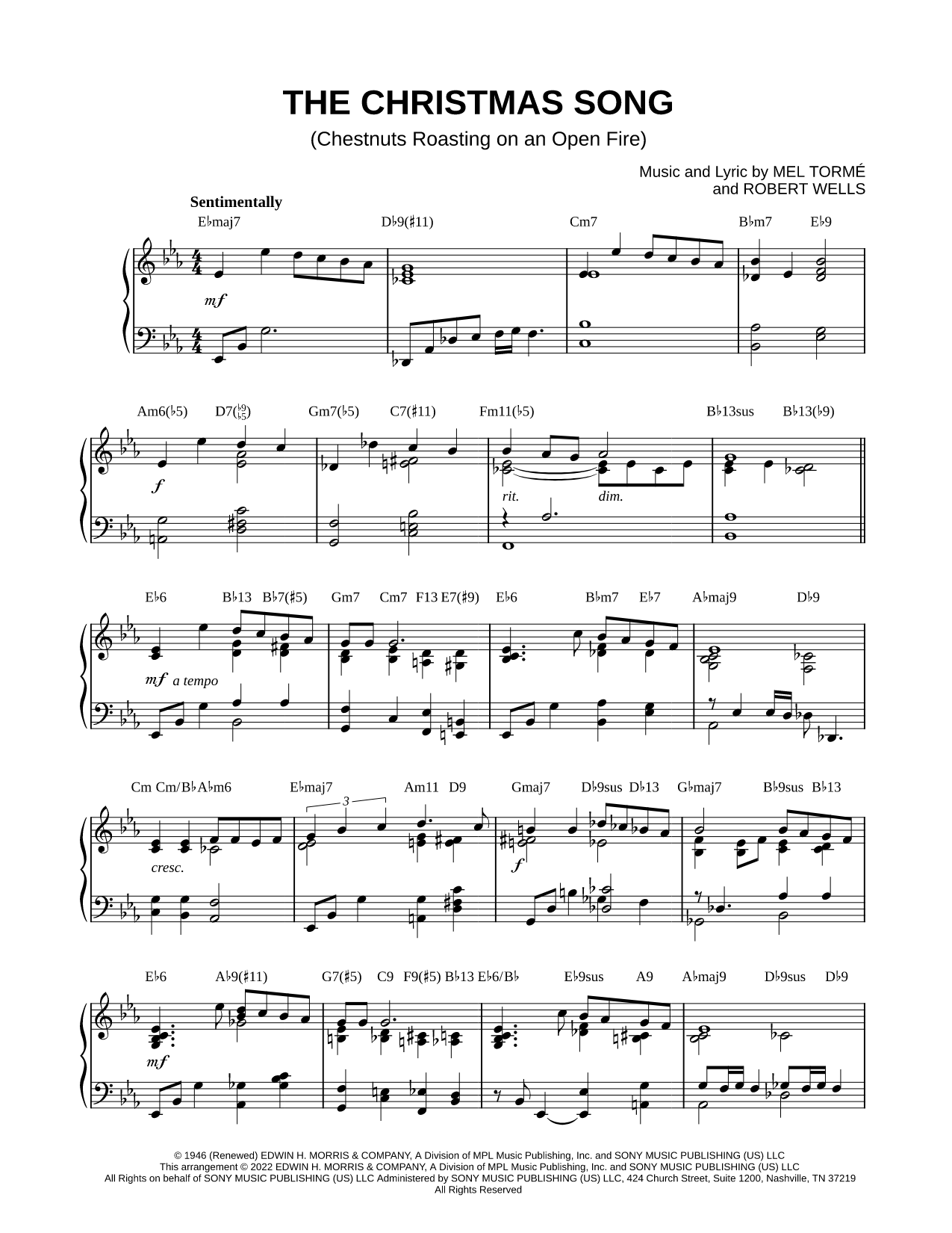 The Christmas Song (Chestnuts Roasting on an Open Fire)