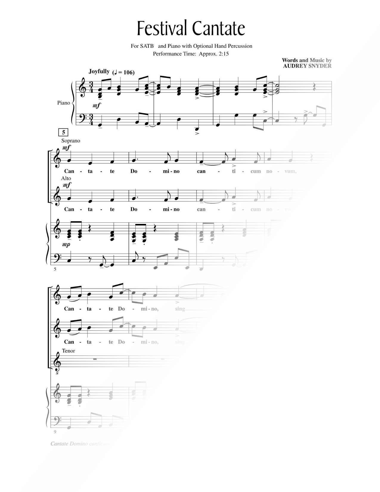 Festival Cantate