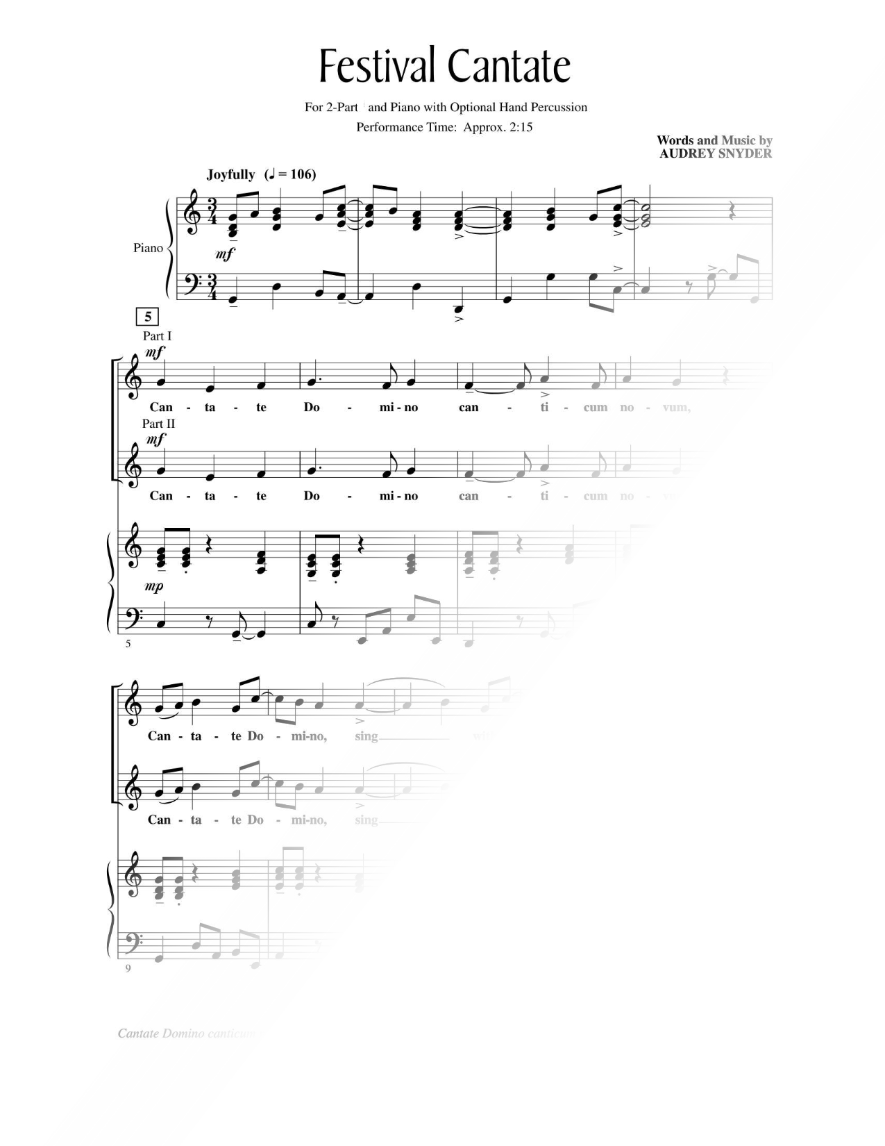 Festival Cantate