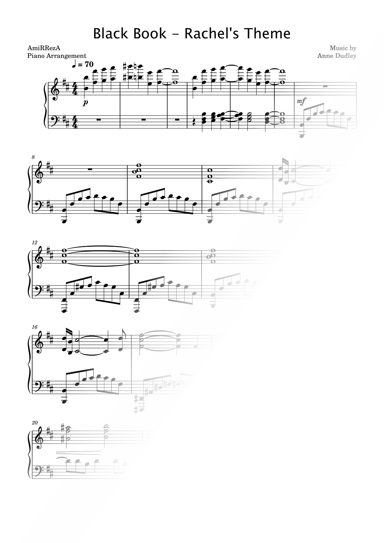 Rachel's Theme