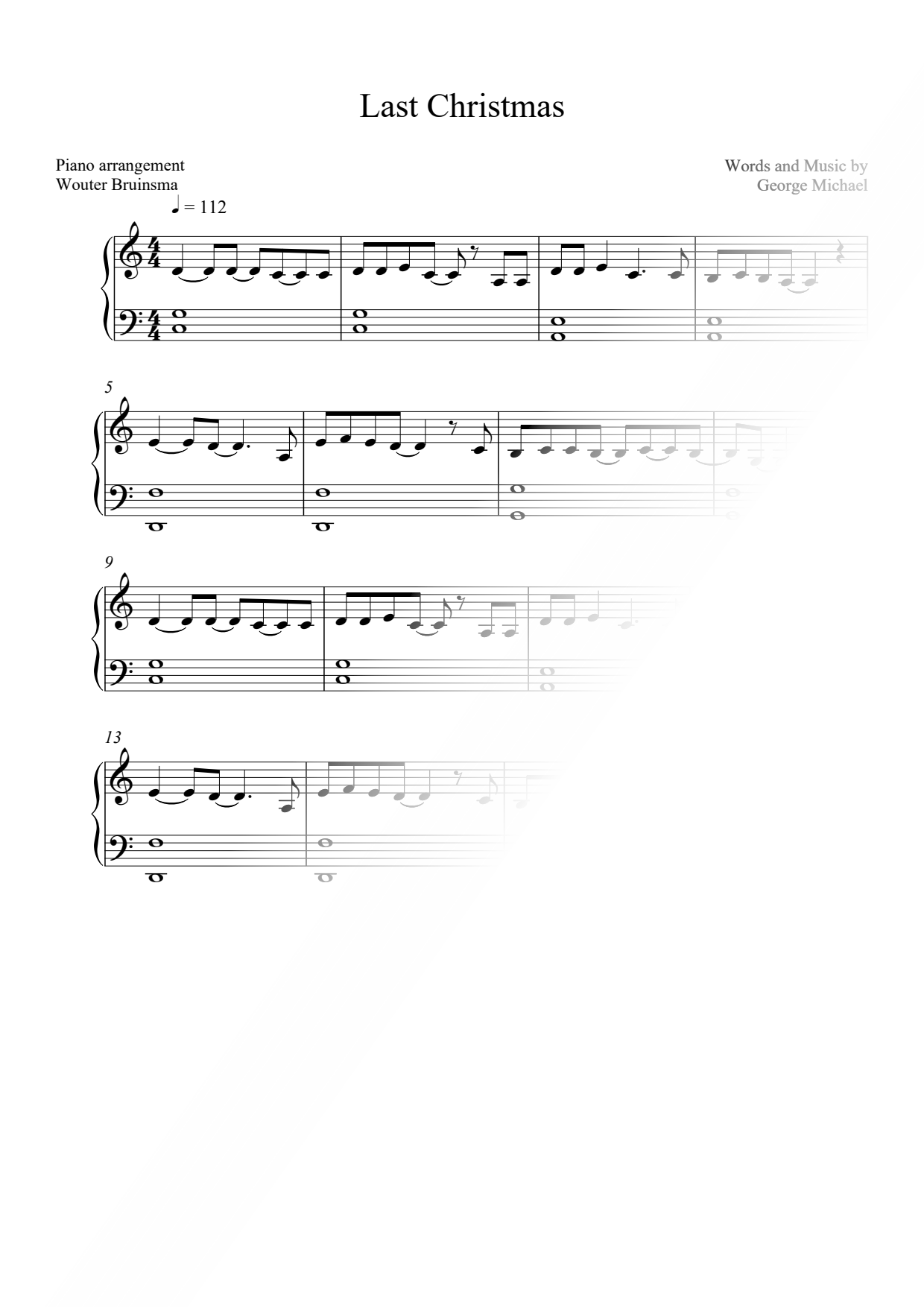 Last Christmas [2 hands]
