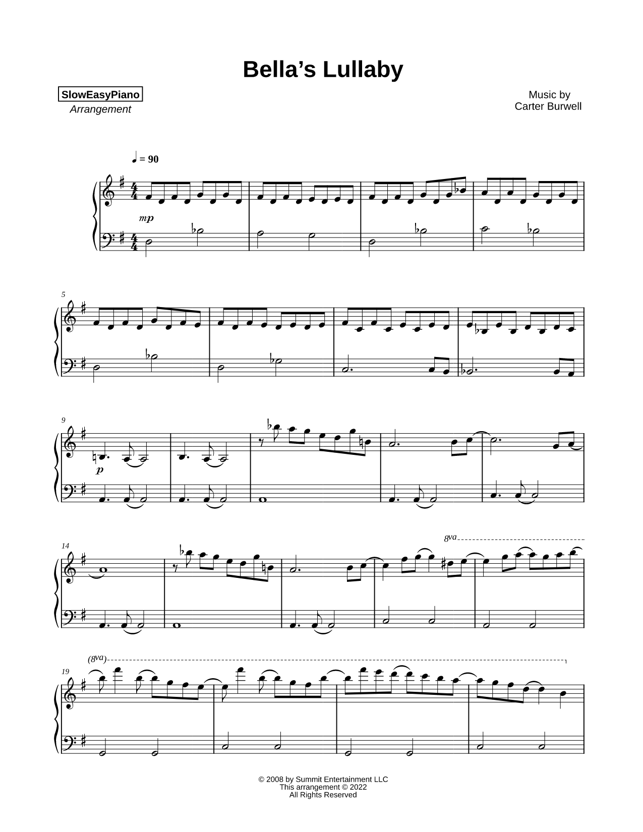 Bella's Lullaby