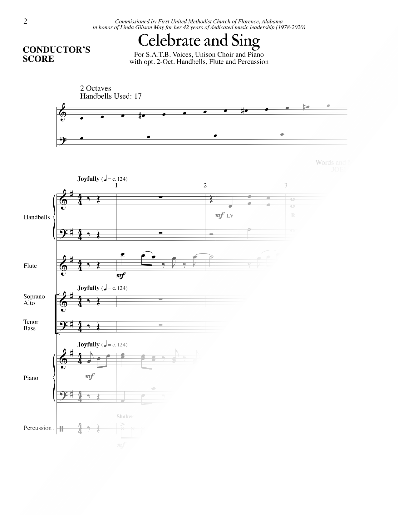 Celebrate and Sing [Instrumental Parts]