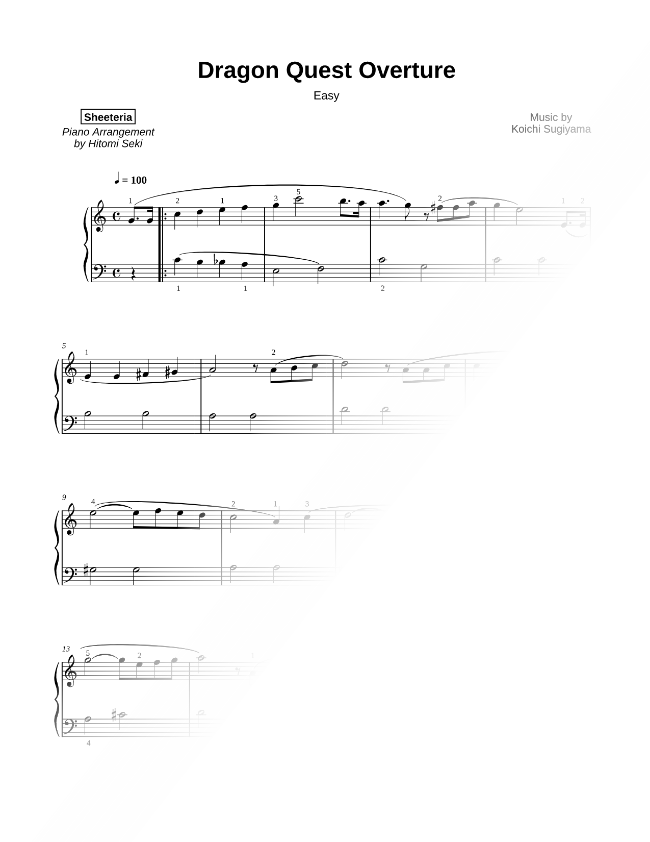 Dragon Quest Overture [easy]