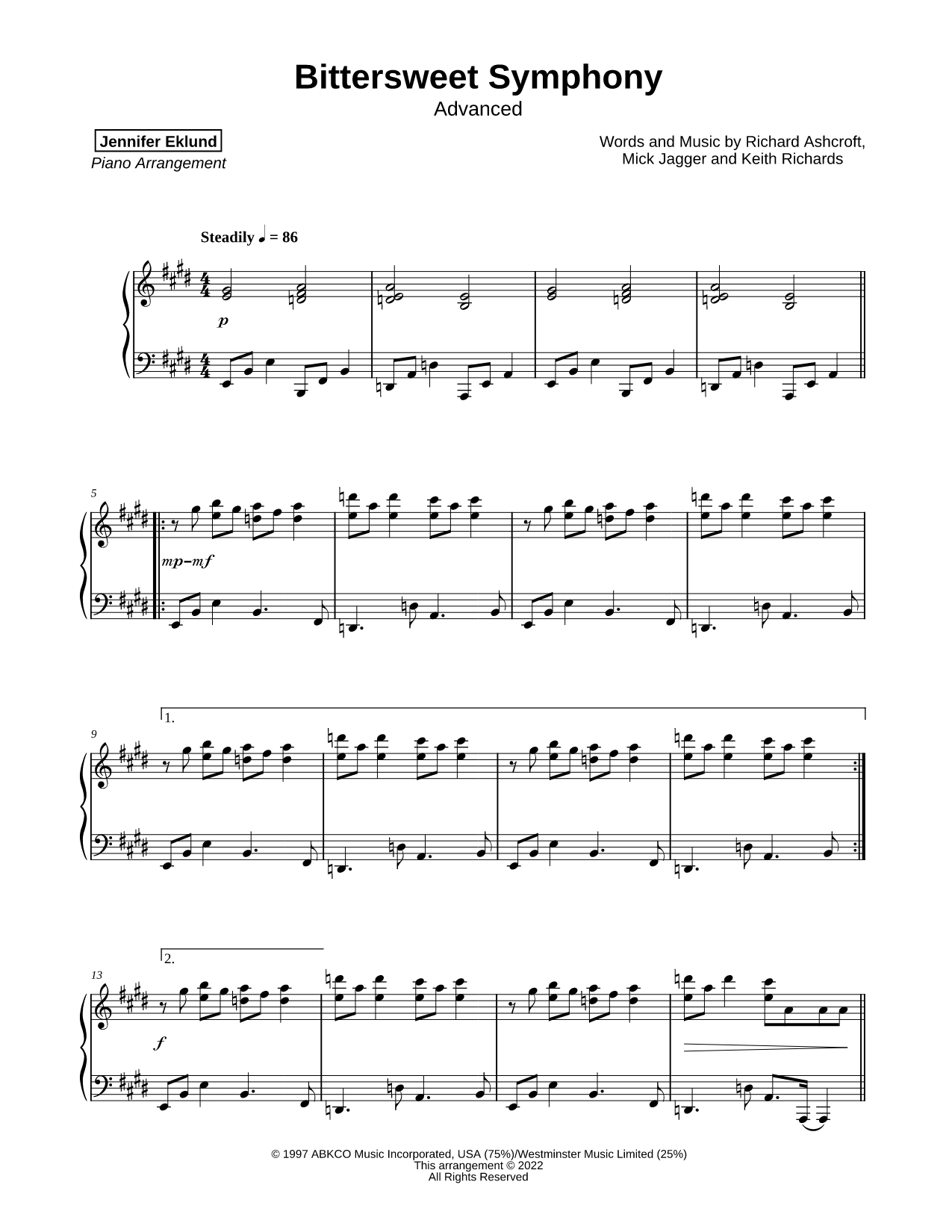 Bittersweet Symphony [advanced]