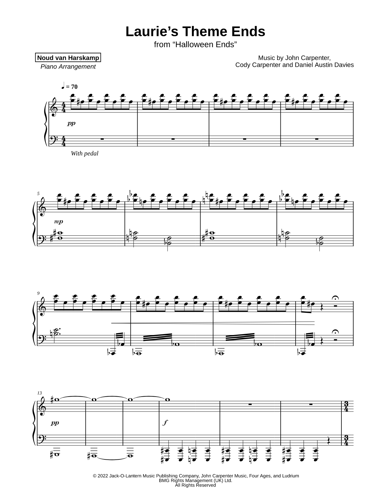 Laurie's Theme Ends