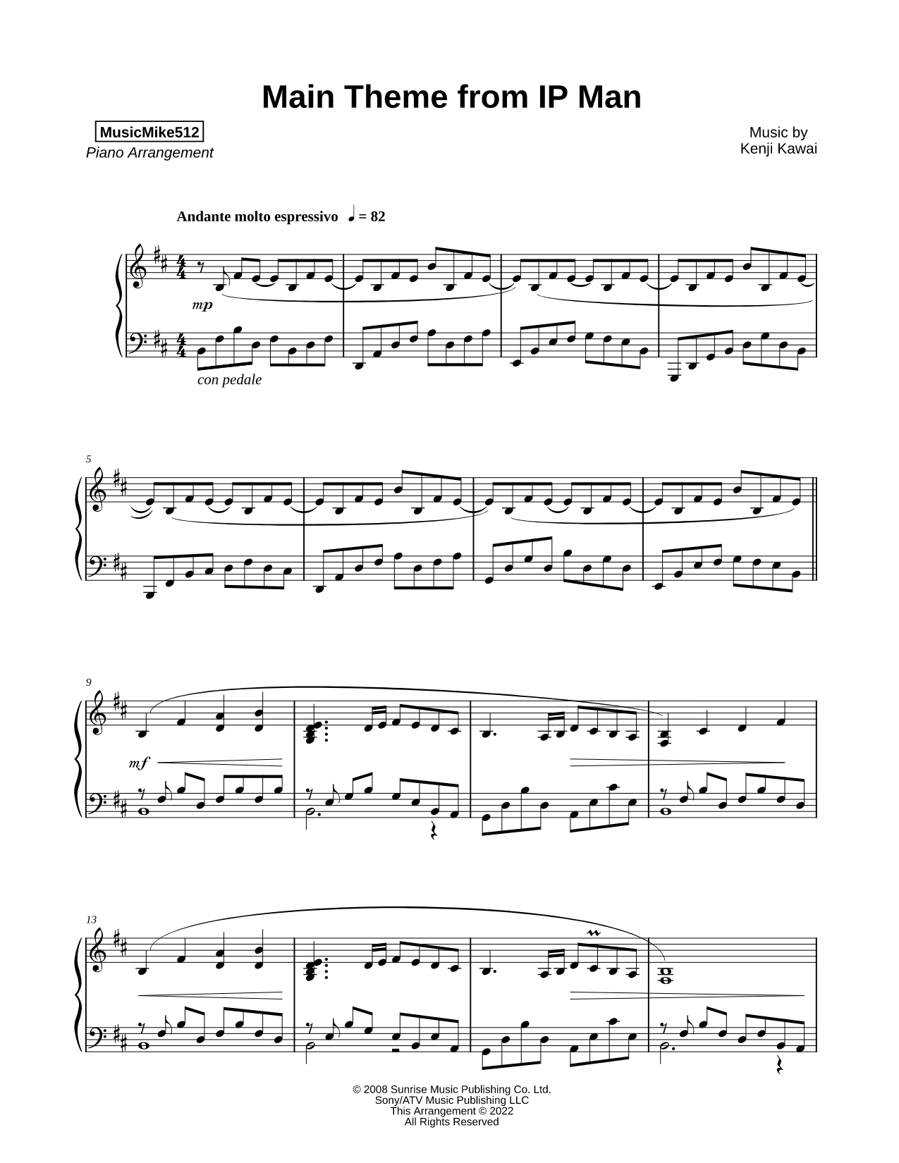 Main Theme From Ip Man