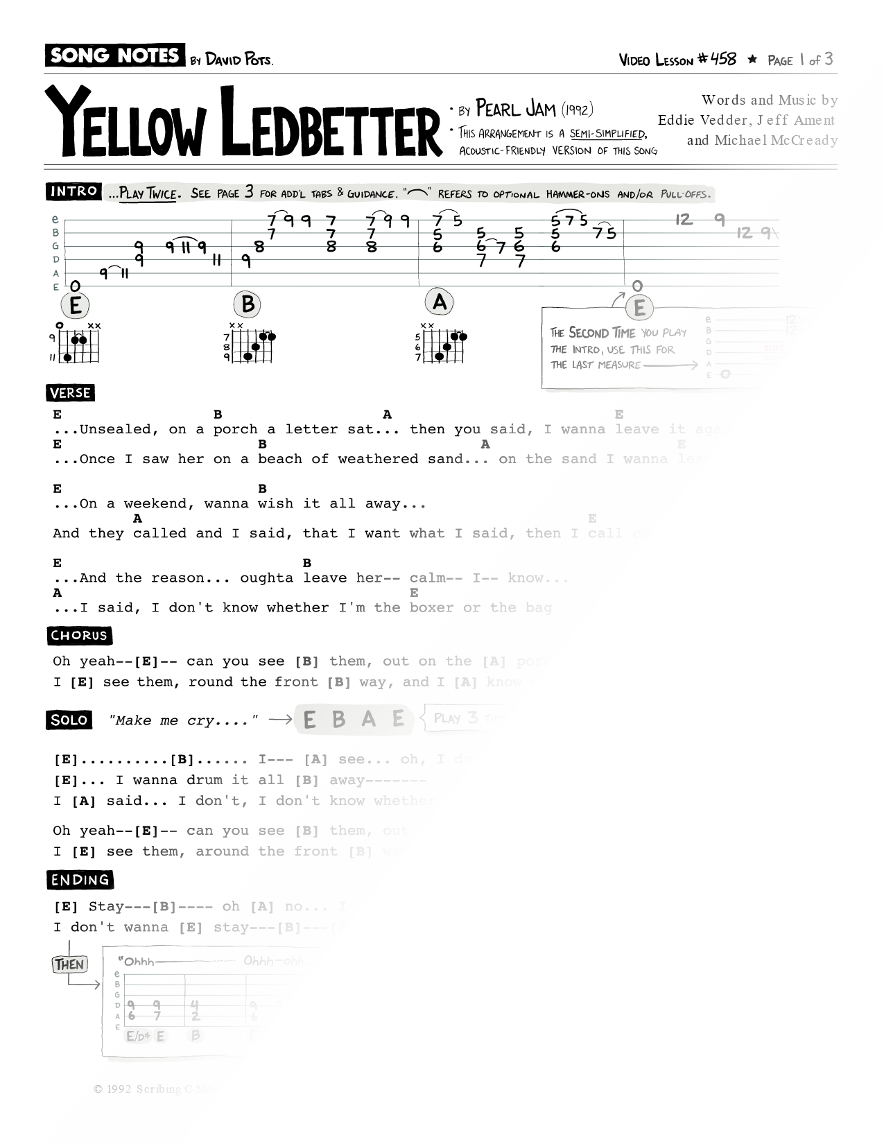 Yellow Ledbetter