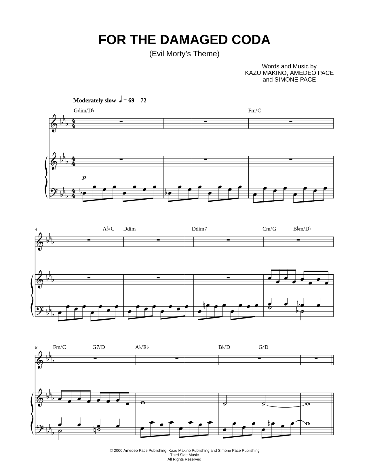 For the Damaged Coda (Evil Morty's Theme)