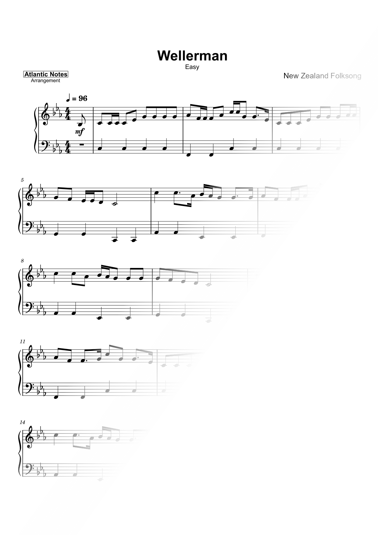 Wellerman [easy]