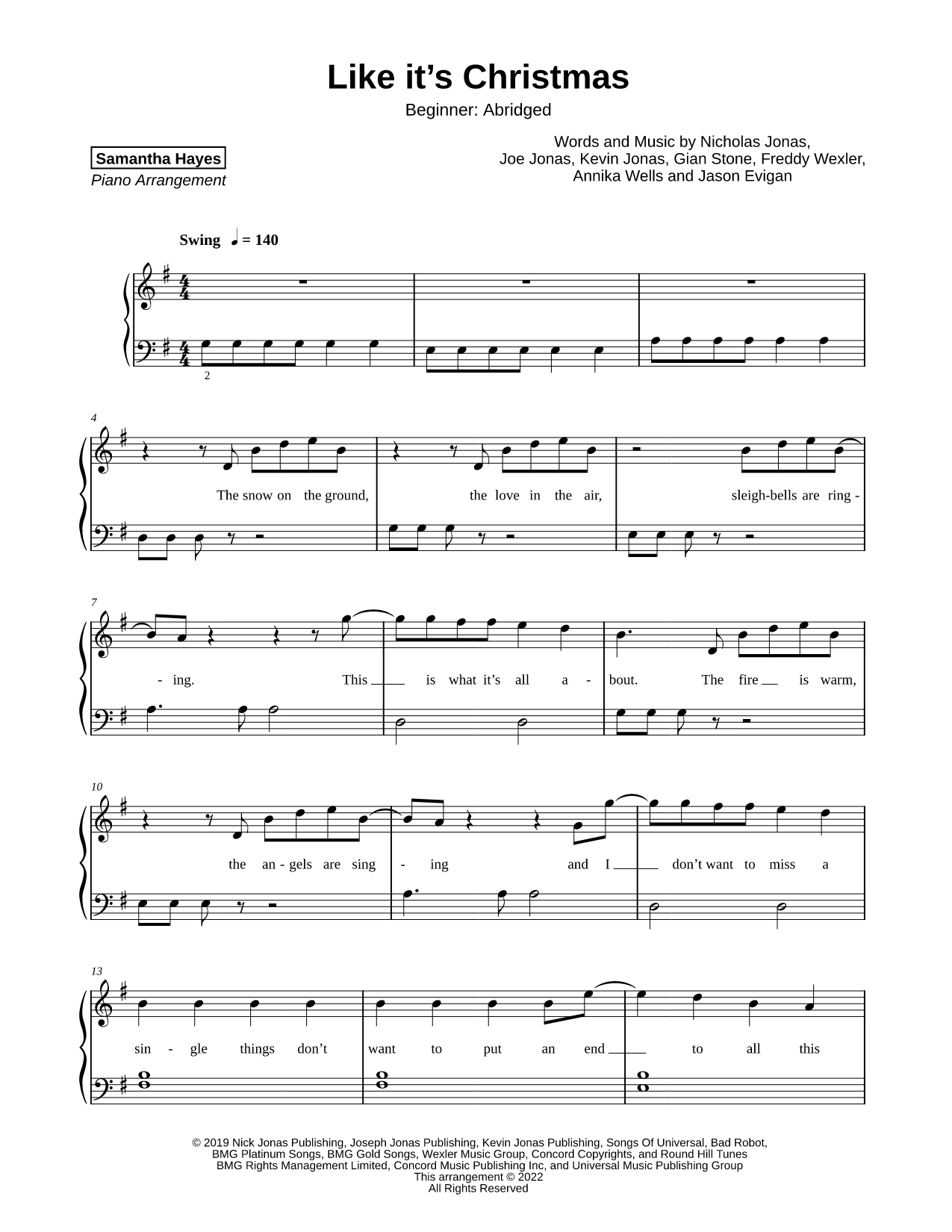 Like It's Christmas [beginner - abridged]