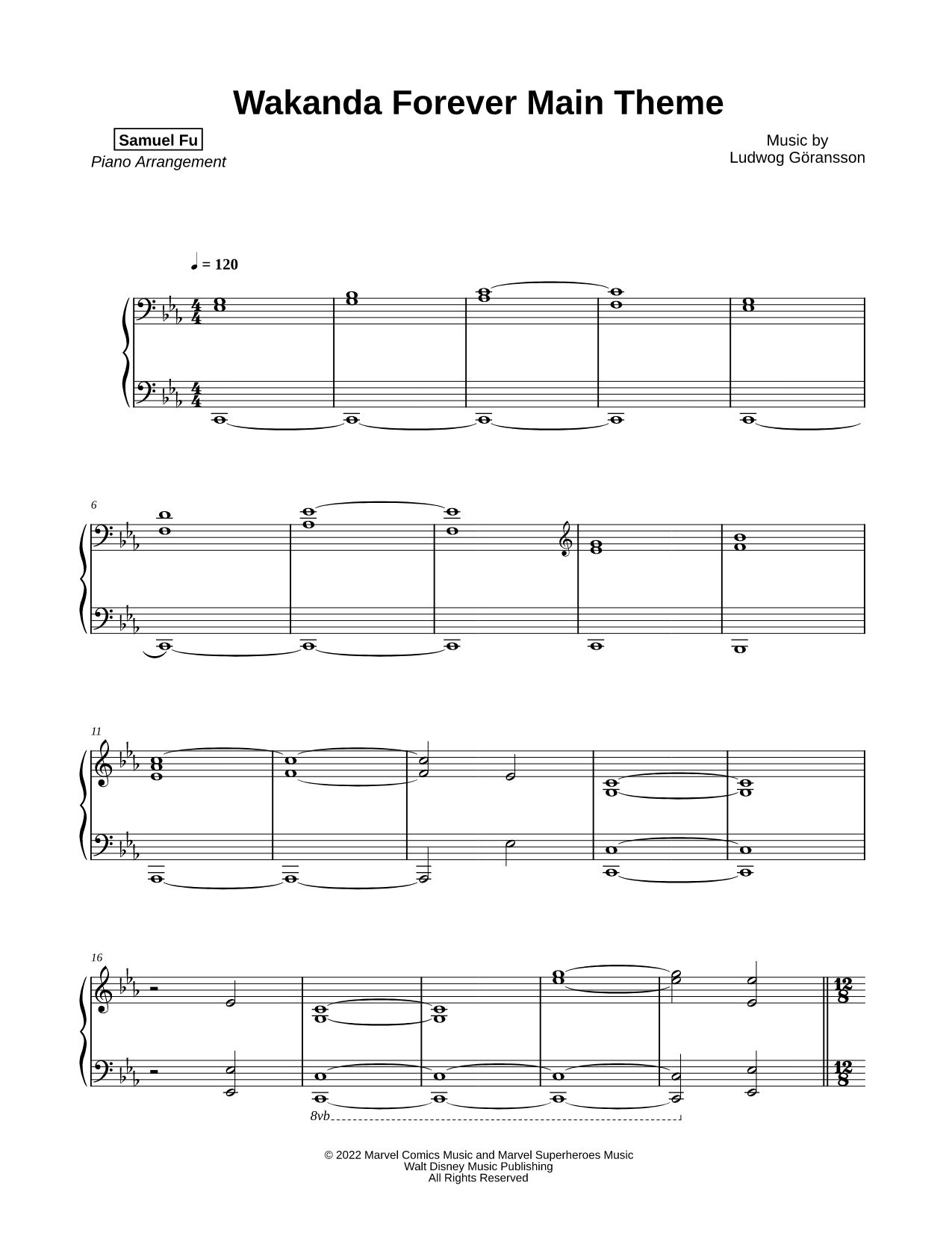 Wakanda Forever (Main Theme)