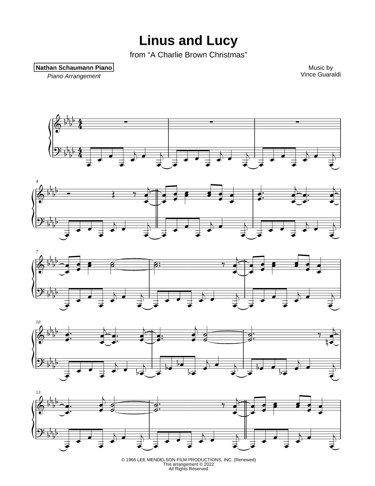 Linus and Lucy (Peanuts Theme)