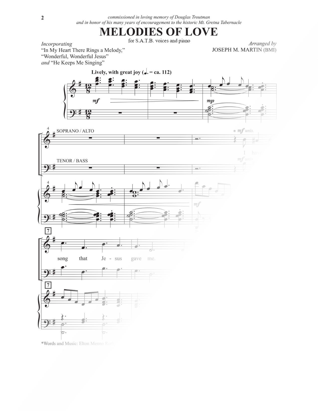 Melodies of Love