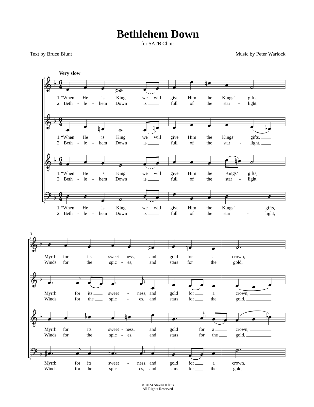 Bethlehem Down