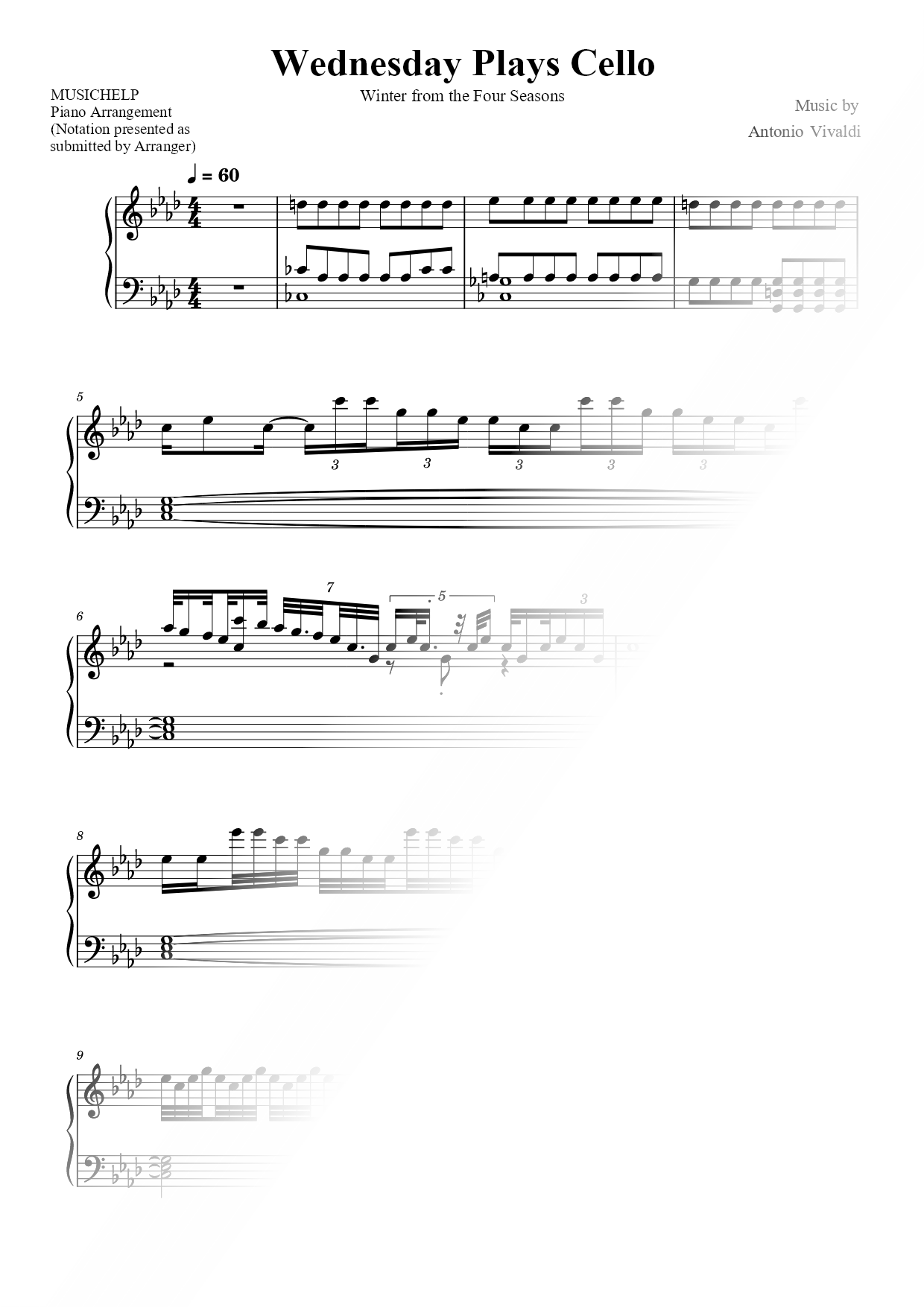 Wednesday Plays Cello