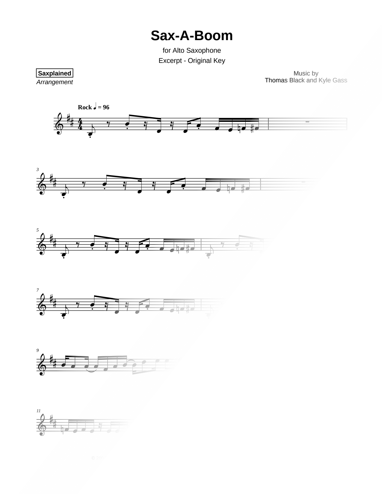 Sax-a-Boom [excerpt]