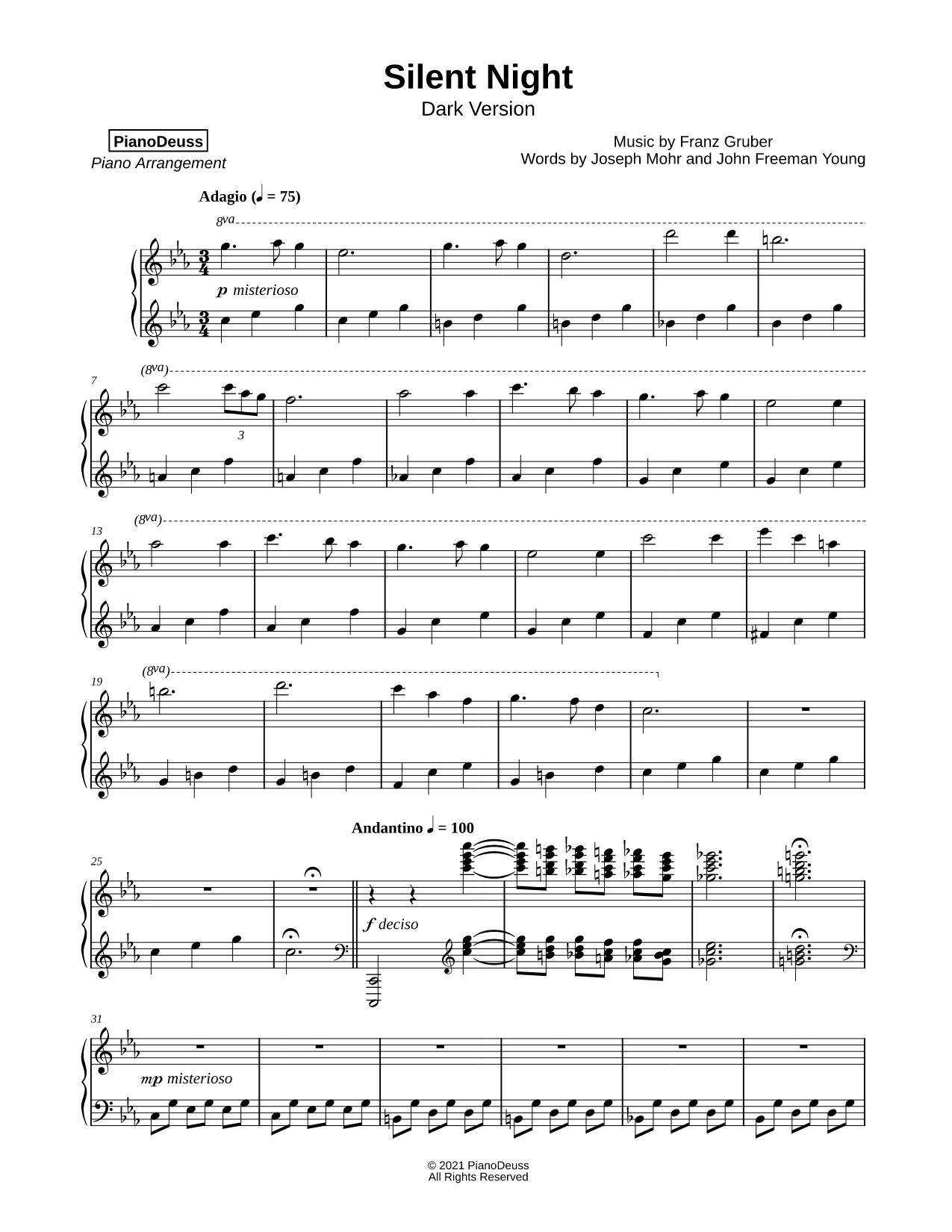 Silent Night (Dark Version)