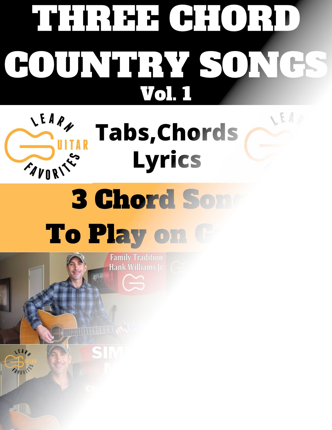 3 Chord Country Songs - Vol. 1