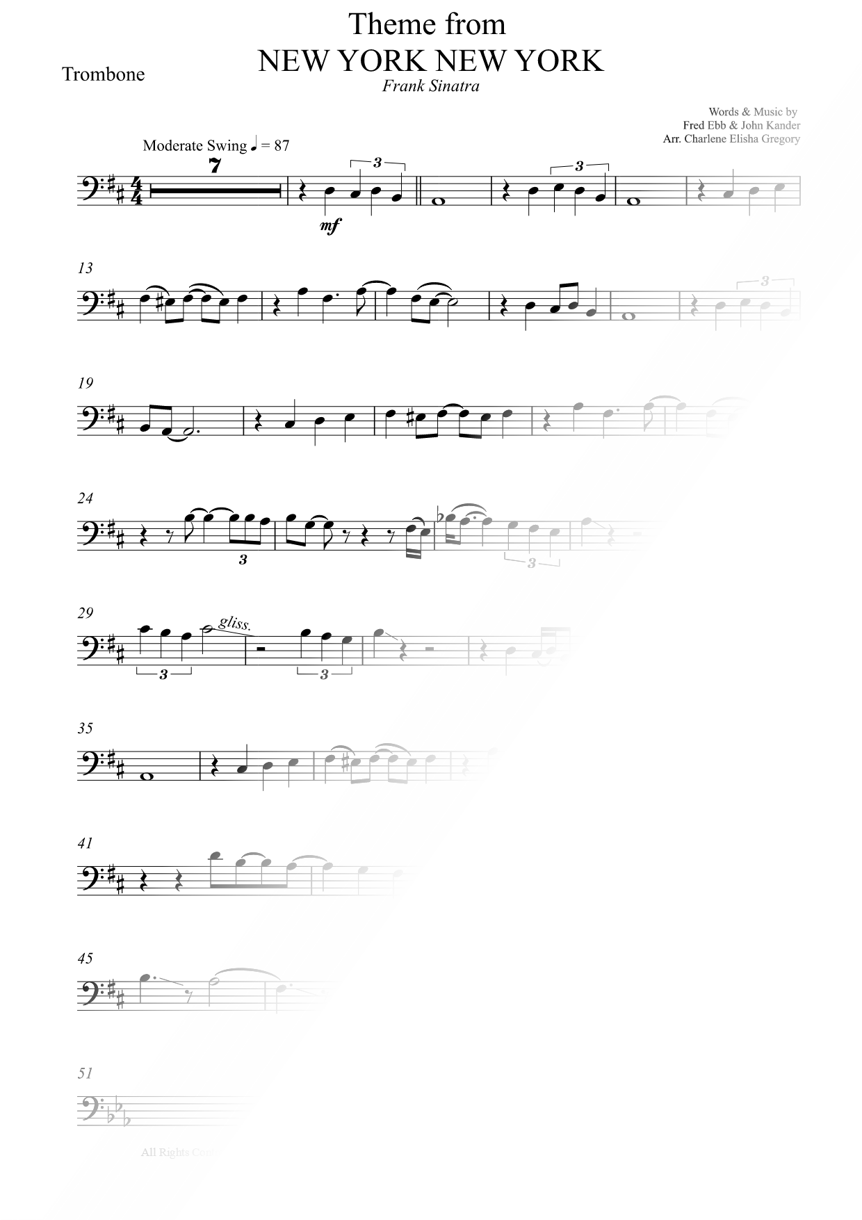 Theme from New York, New York