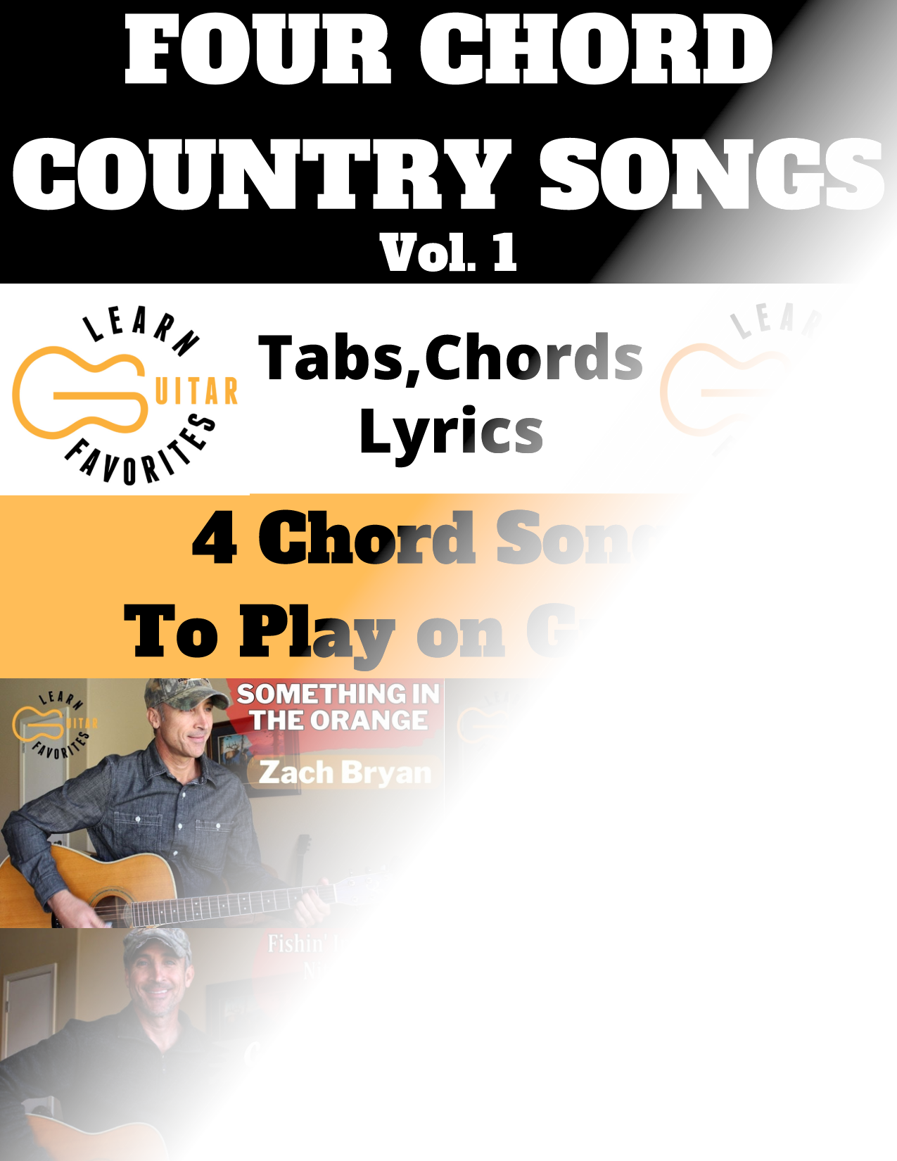 4 Chord Country Songs - Vol. 1