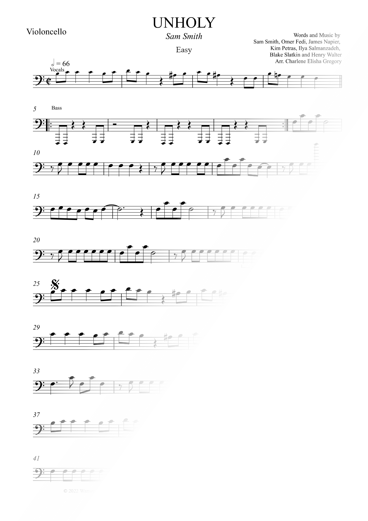 Unholy [easy]