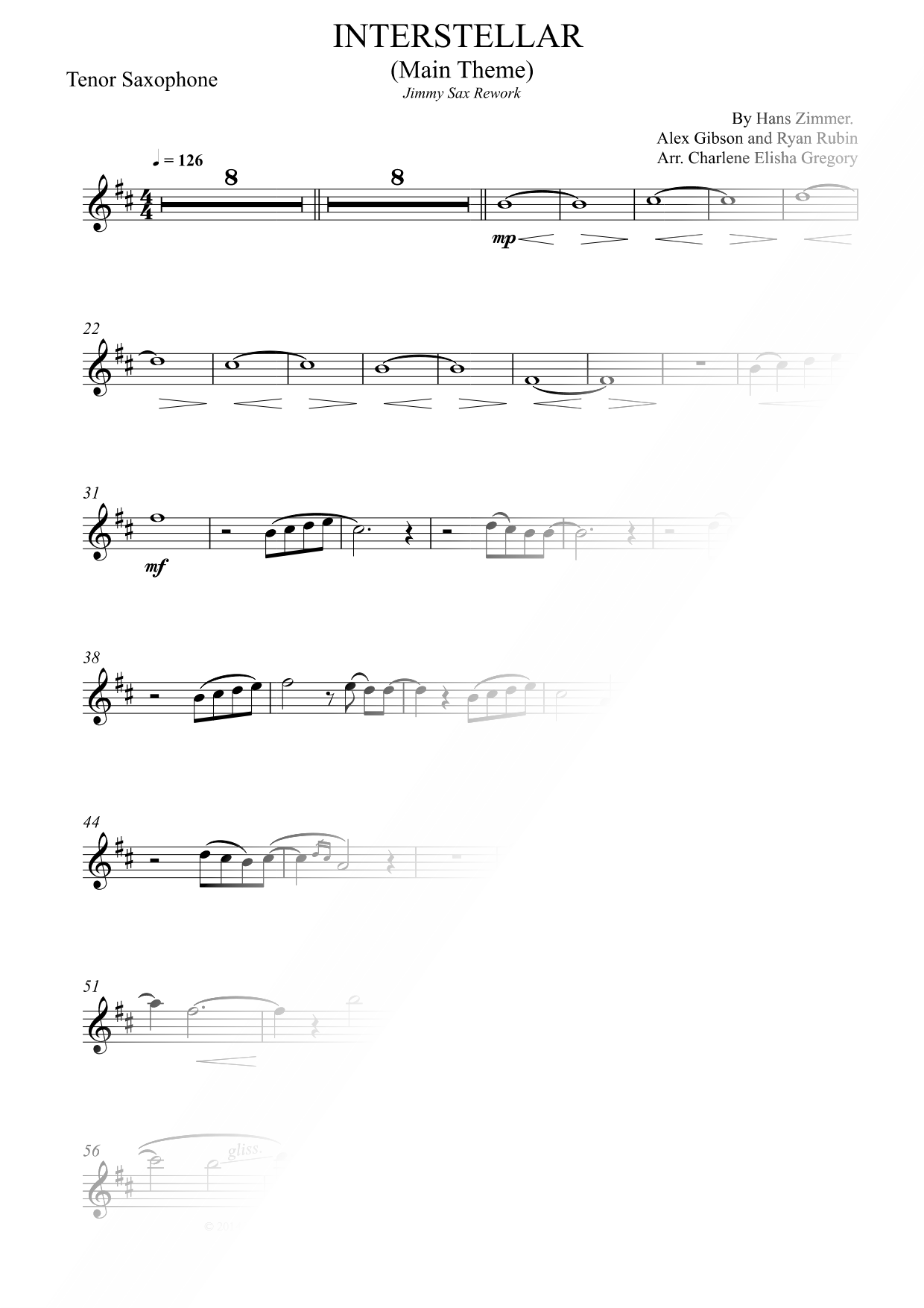 Interstellar (Main Theme) [advanced]