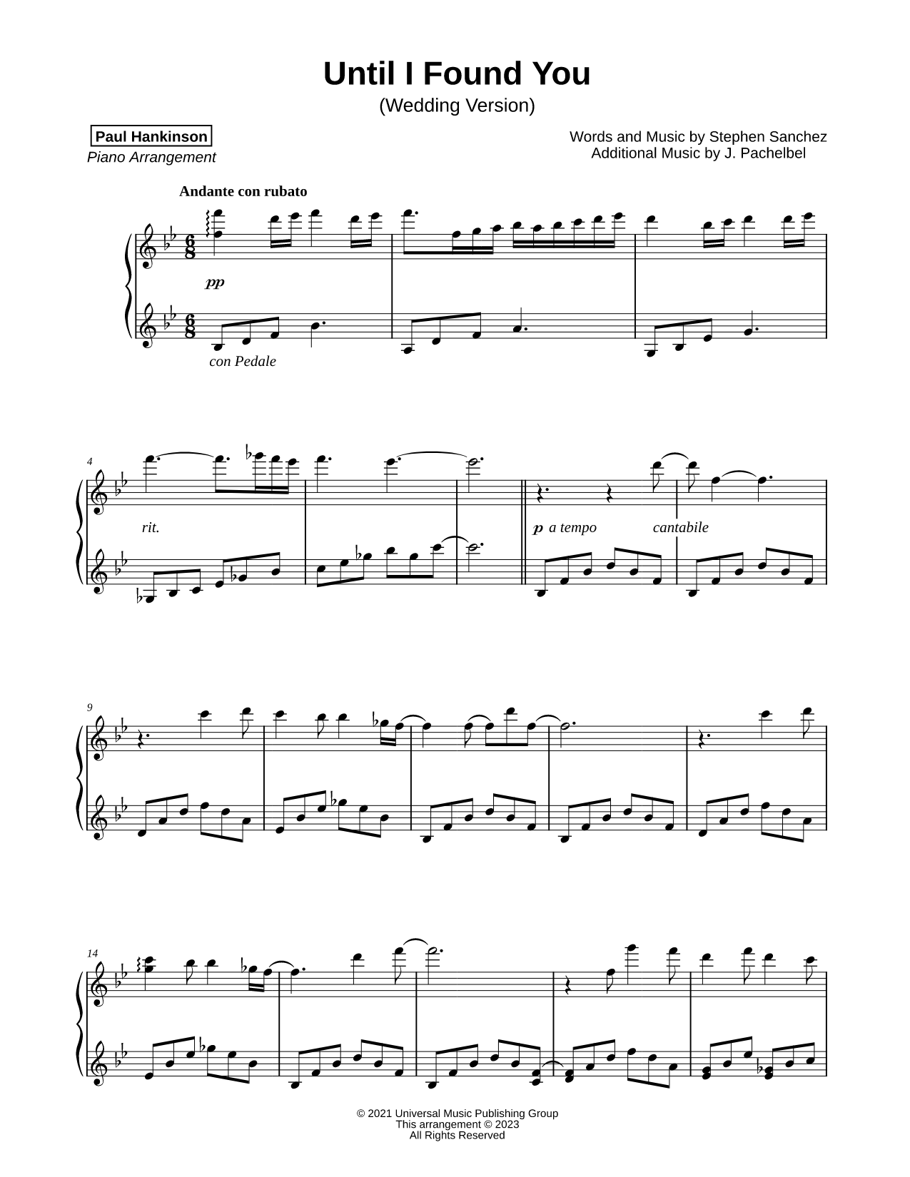 Until I Found You (Wedding Version)