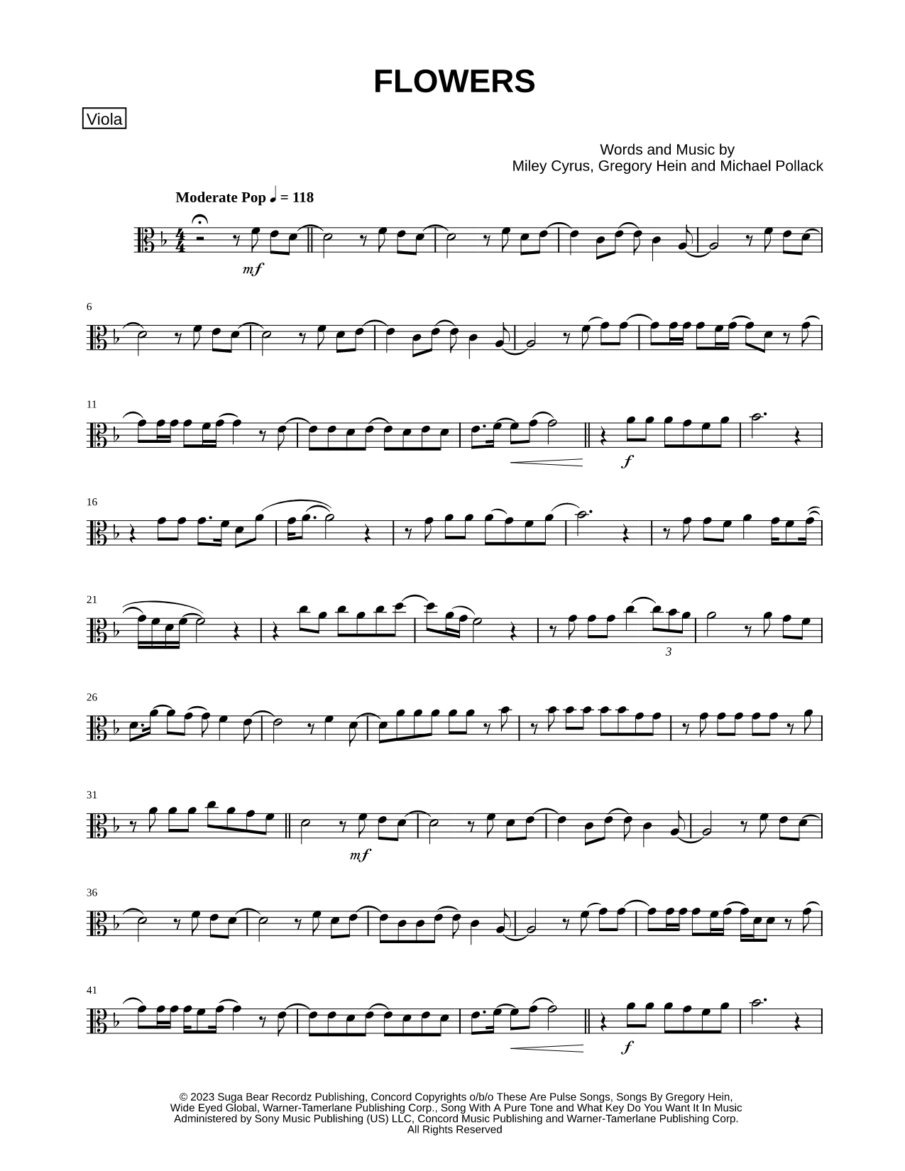 Flowers - Viola