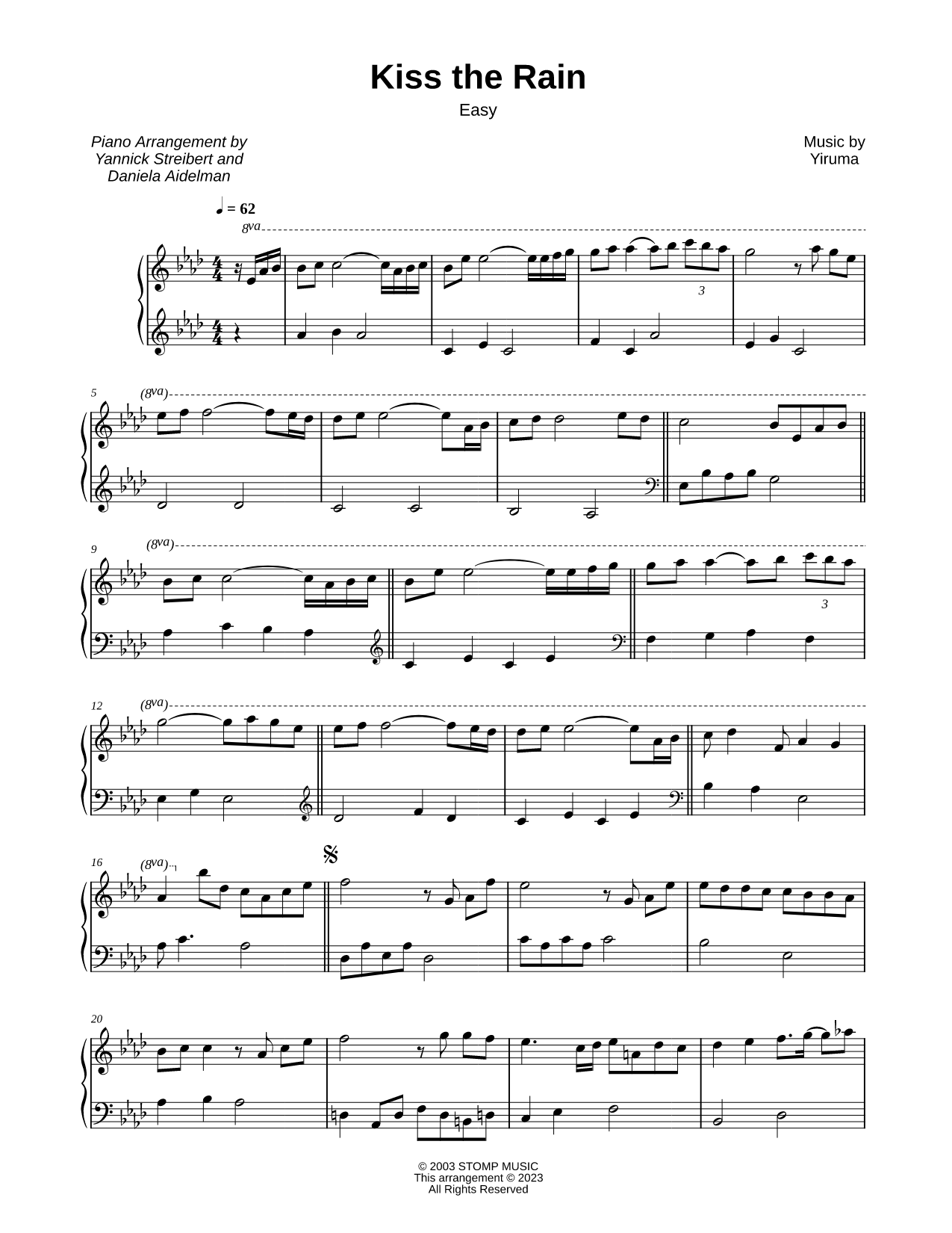 Kiss the Rain [easy]