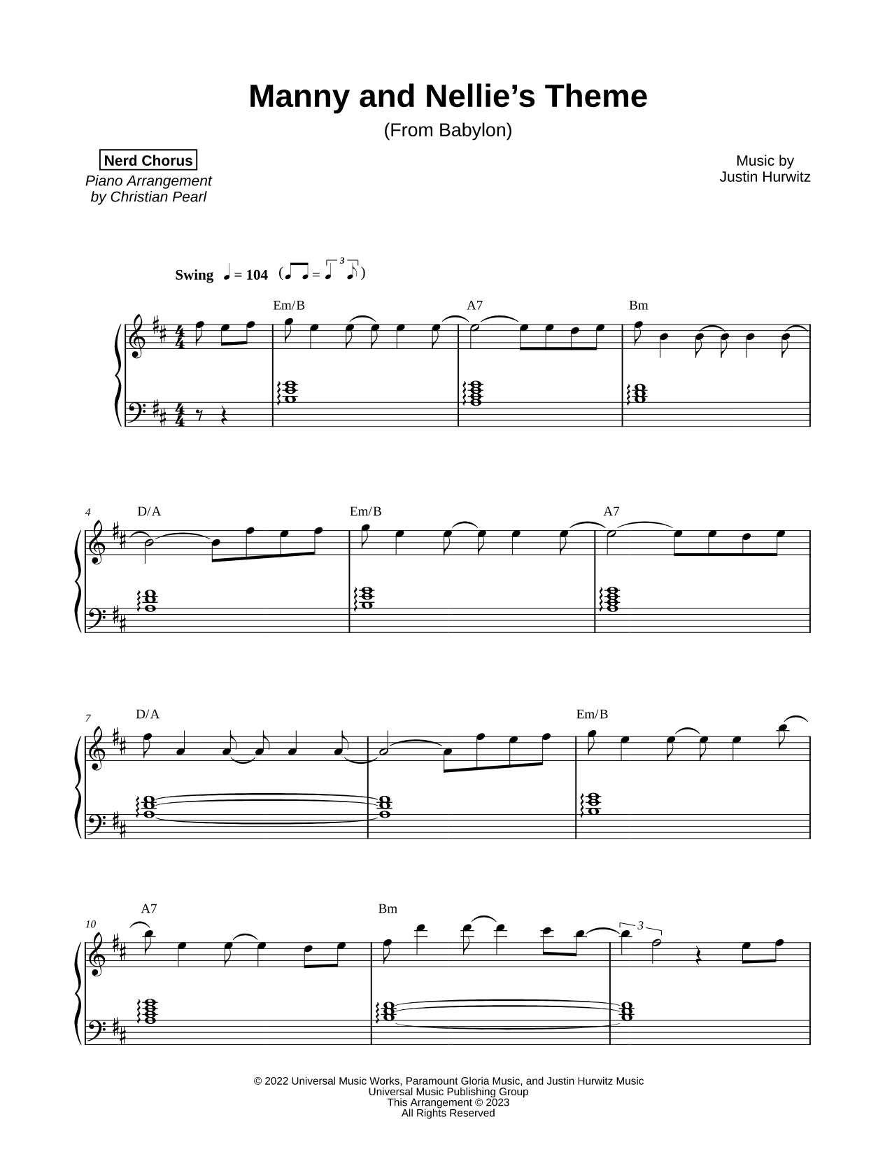 Manny and Nellie's Theme