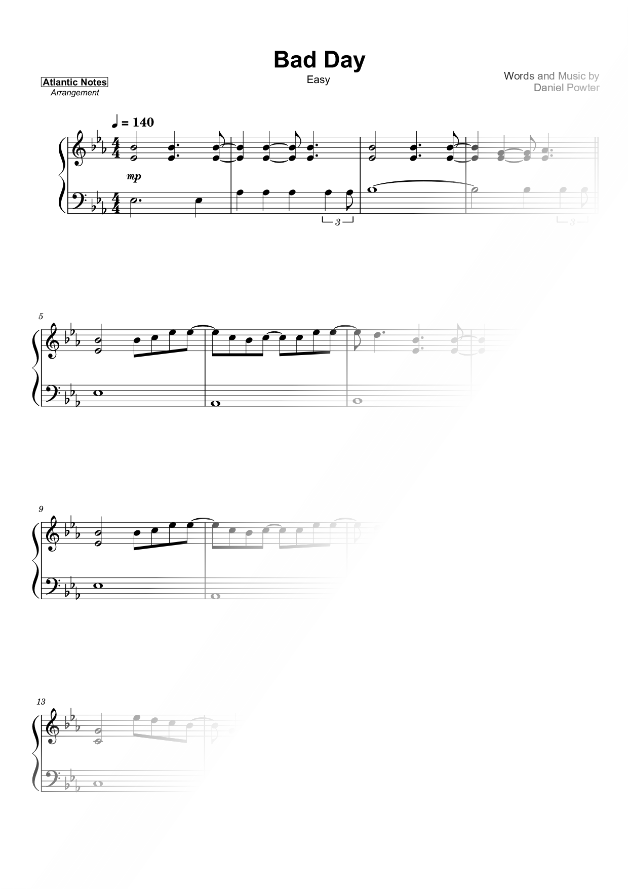 Bad Day [easy]