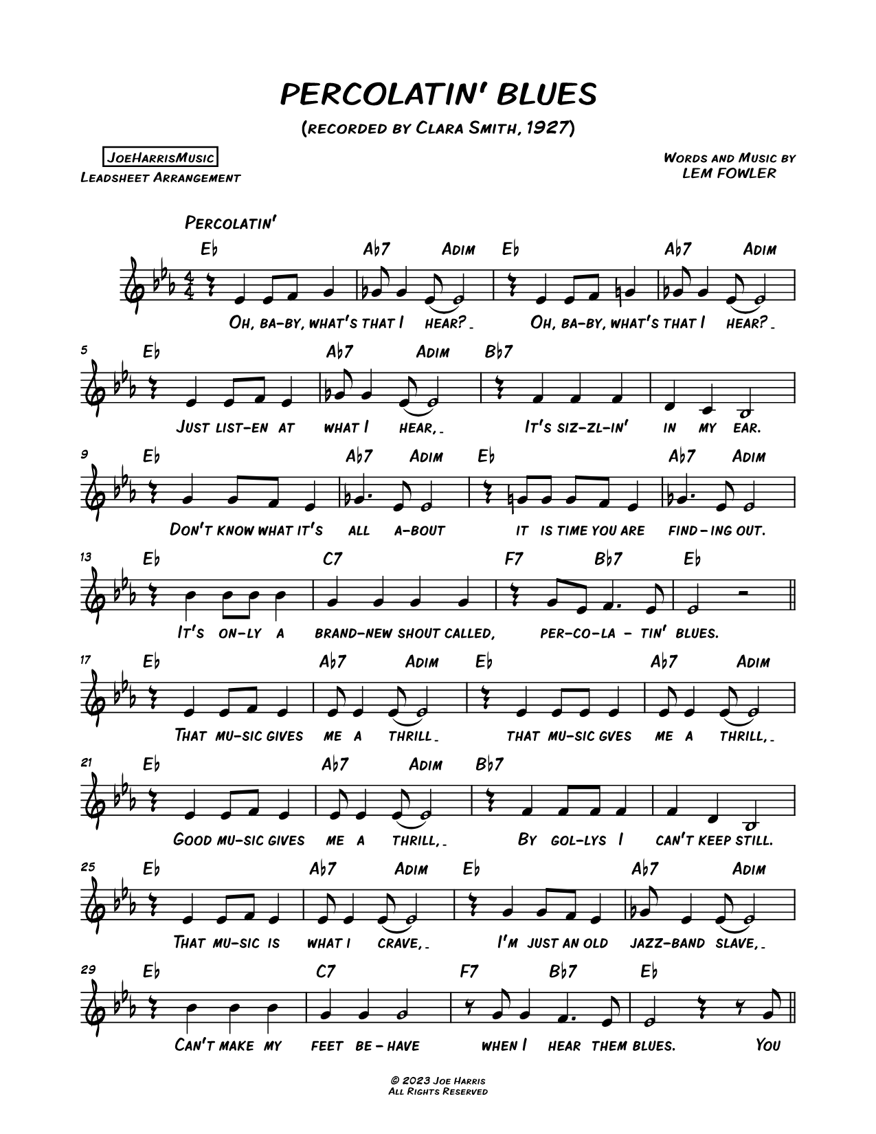 Percolatin' Blues
