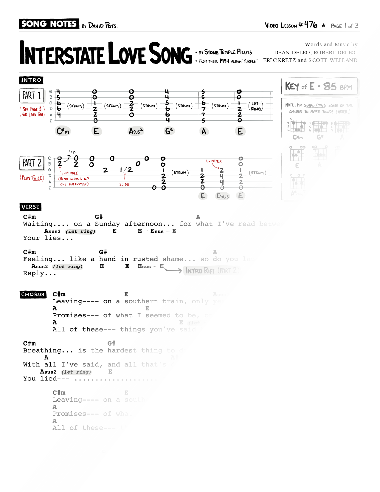 Interstate Love Song