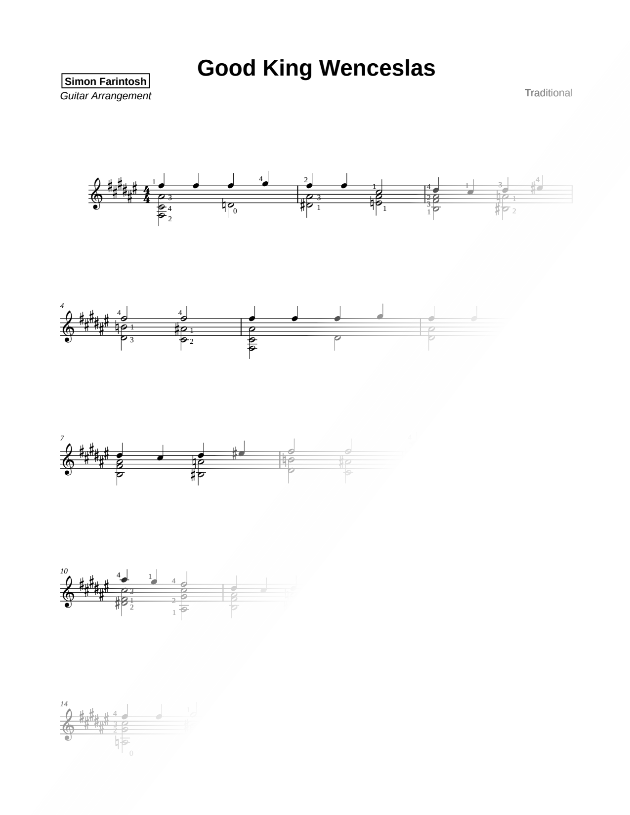 Good King Wenceslas