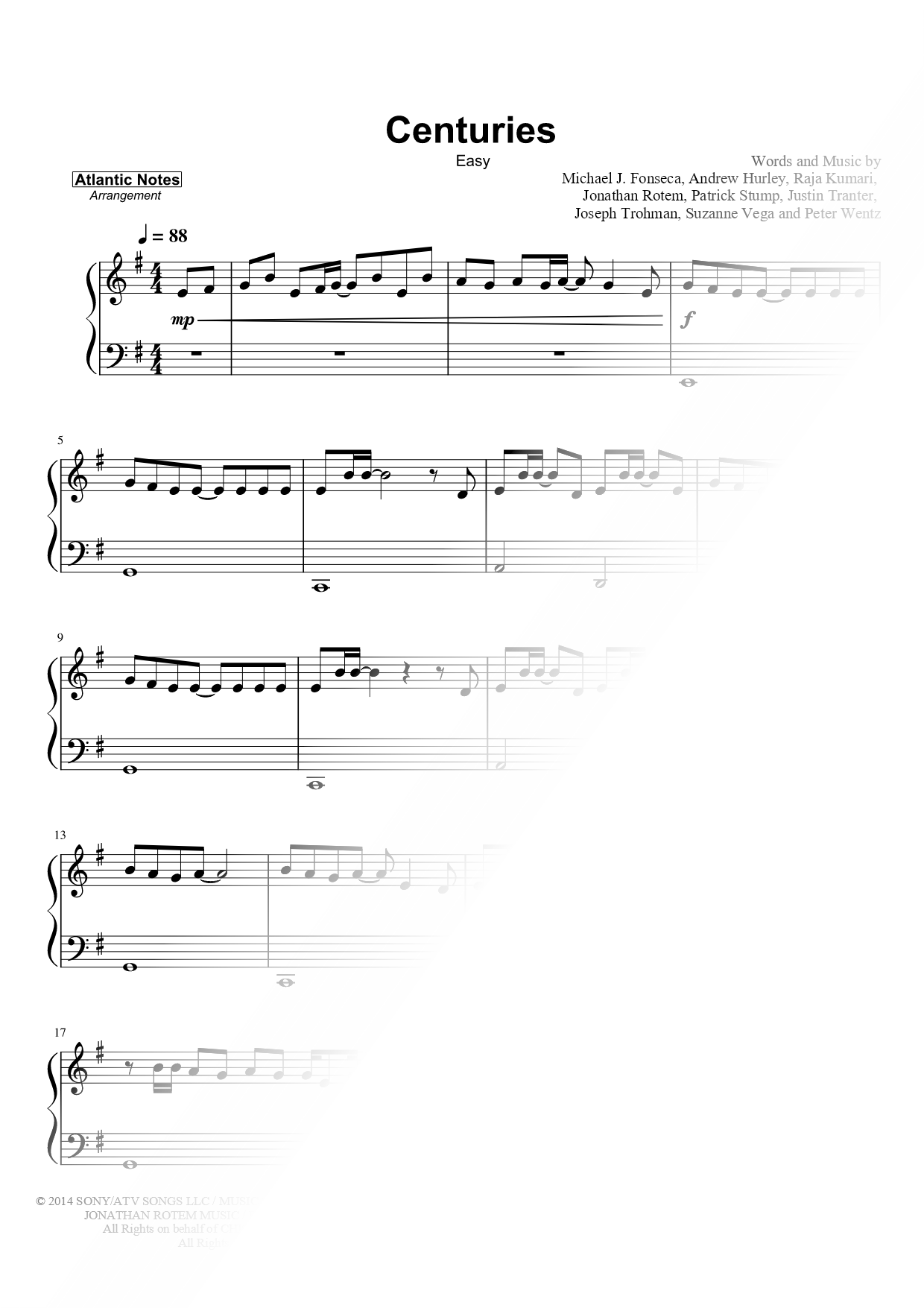 Centuries [easy]