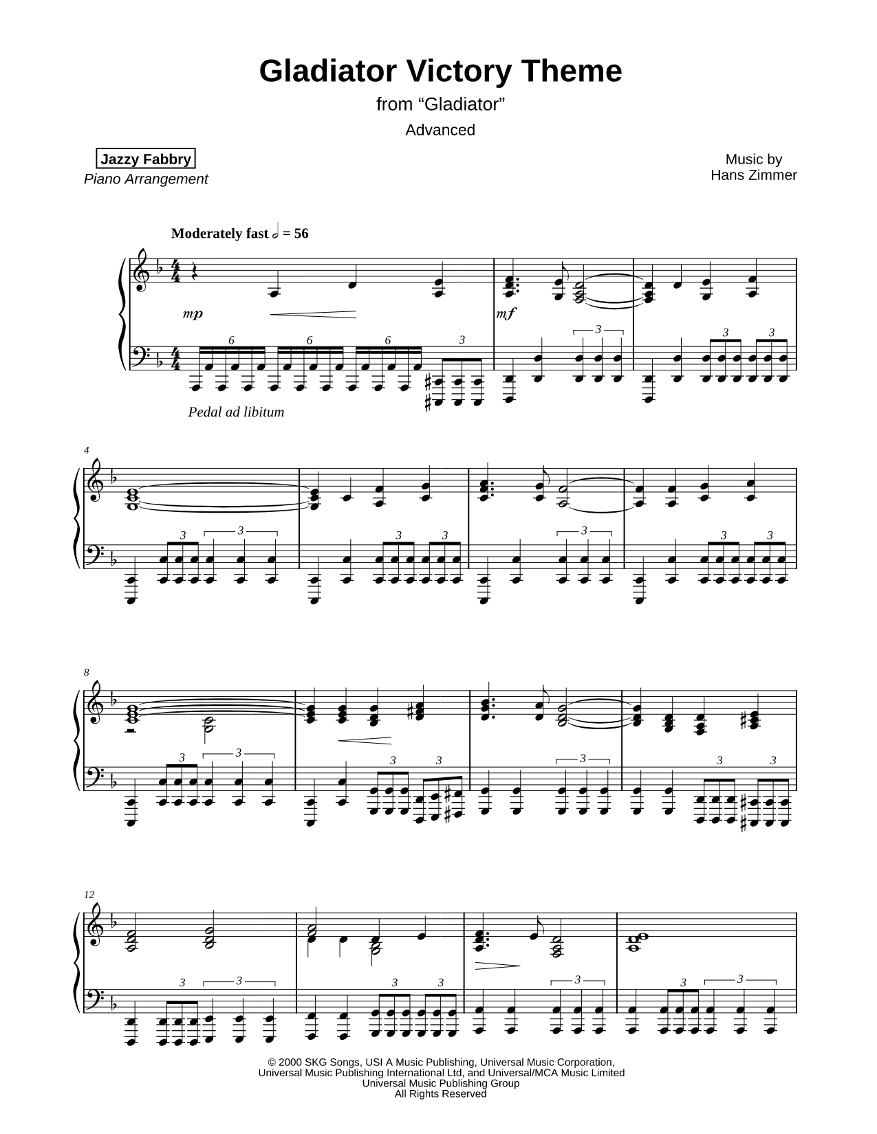 Gladiator Victory Theme [advanced]