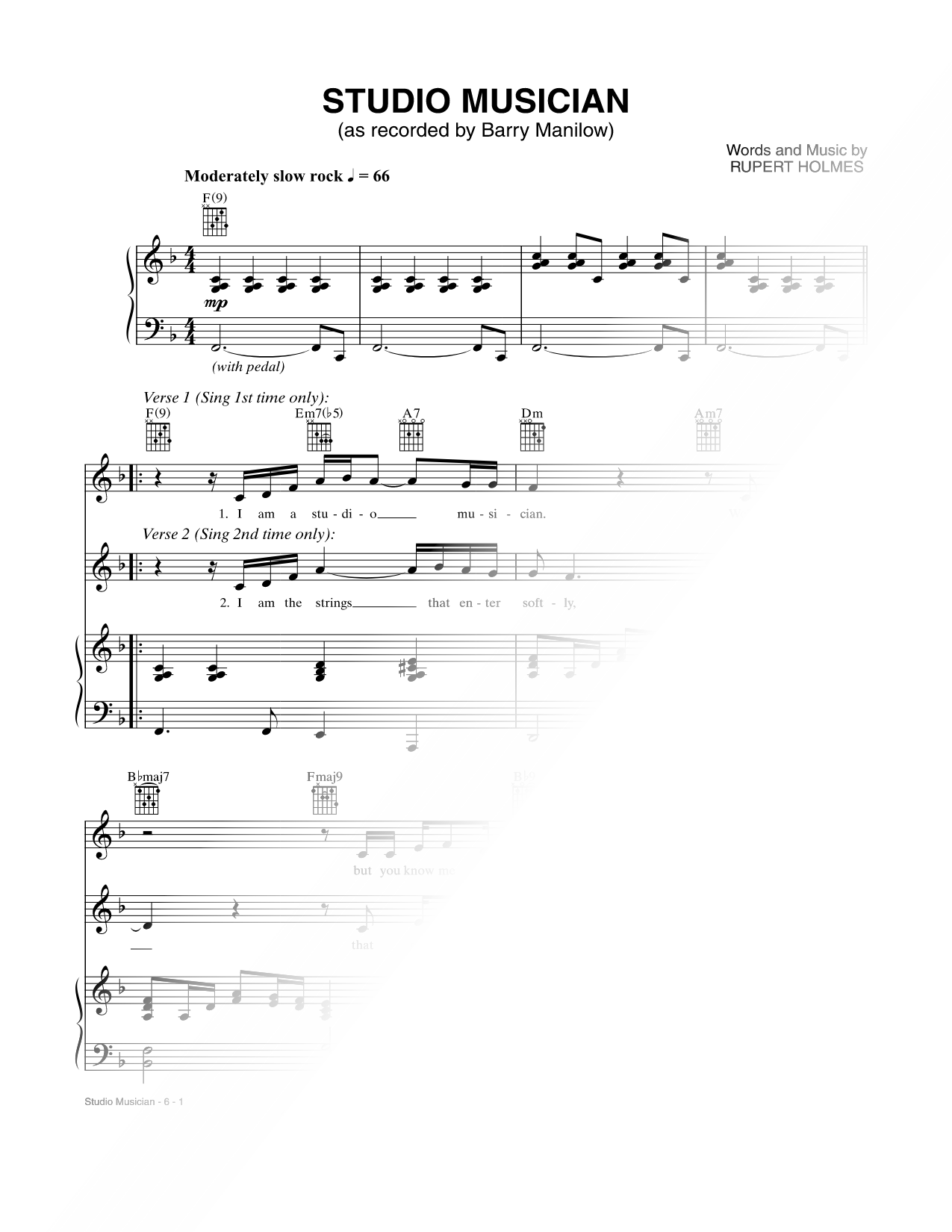 Studio Musician