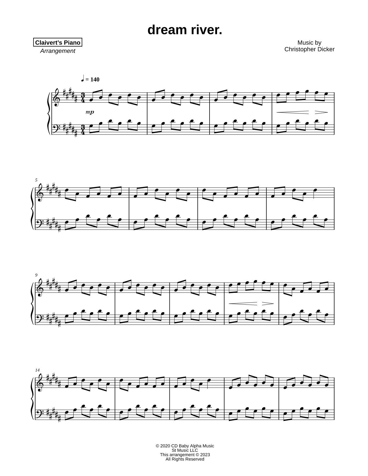 dream river.