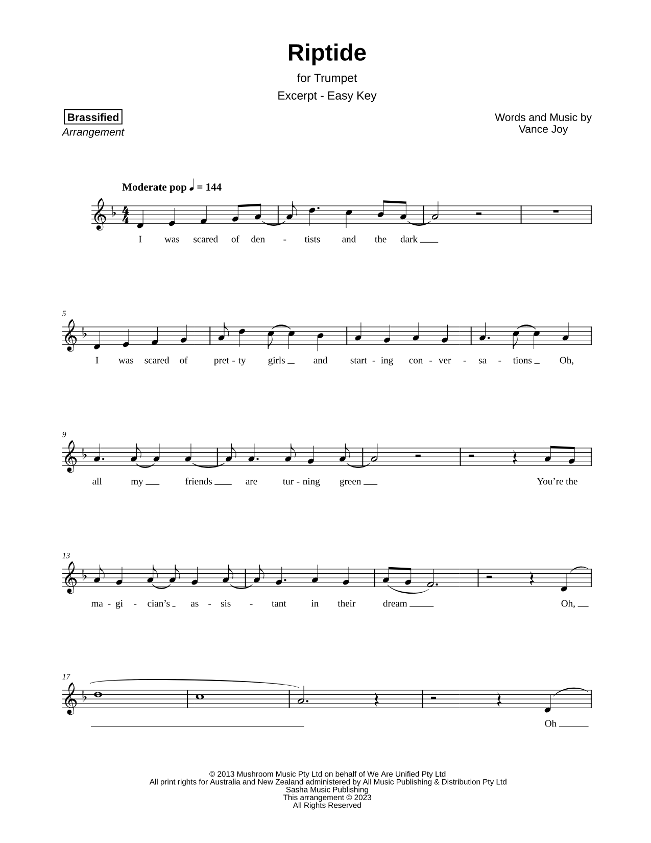 Riptide [excerpt - easy]
