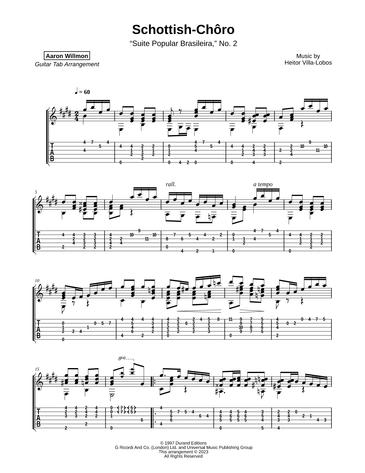 Schottish-Choro