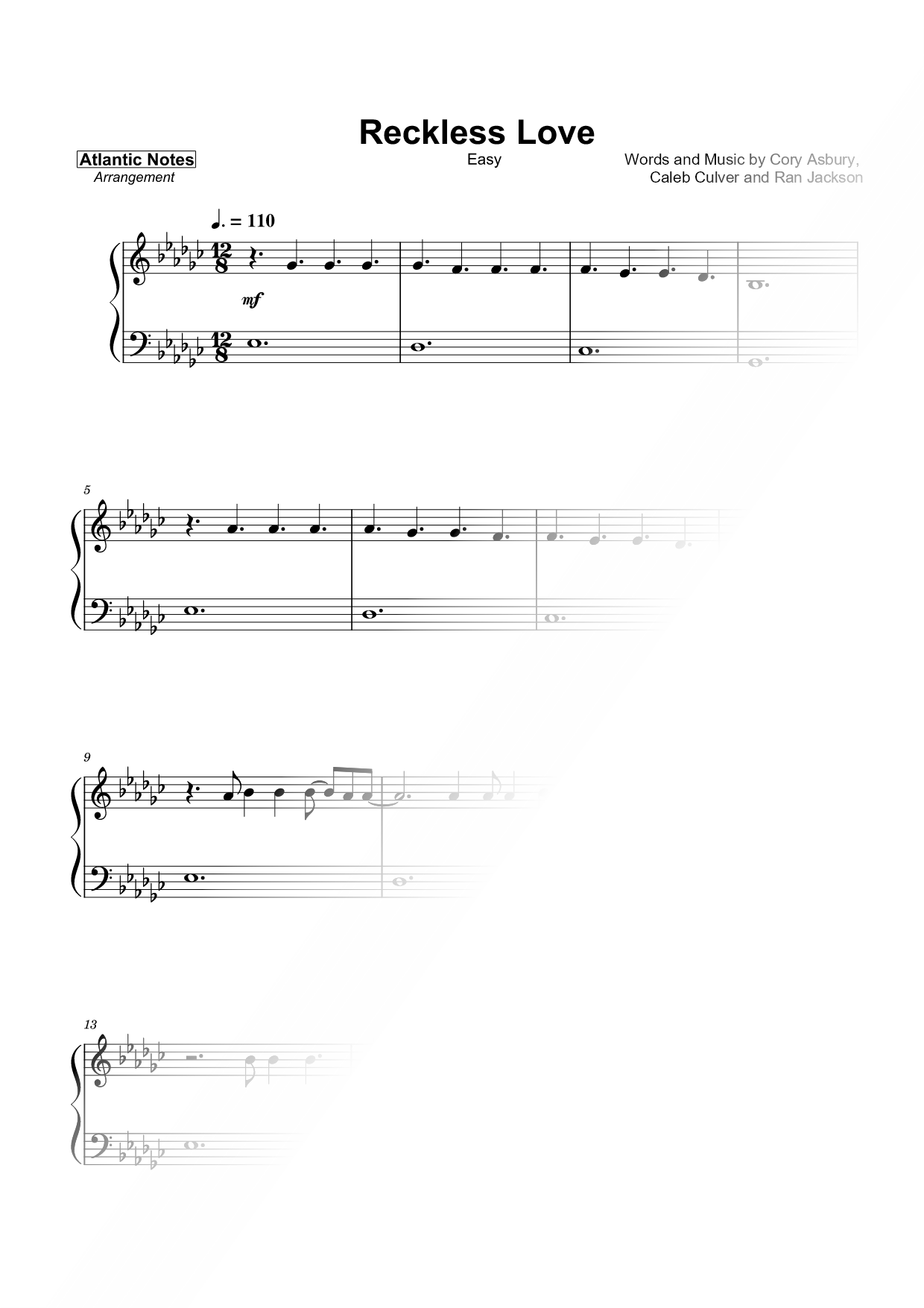 Reckless Love [easy]