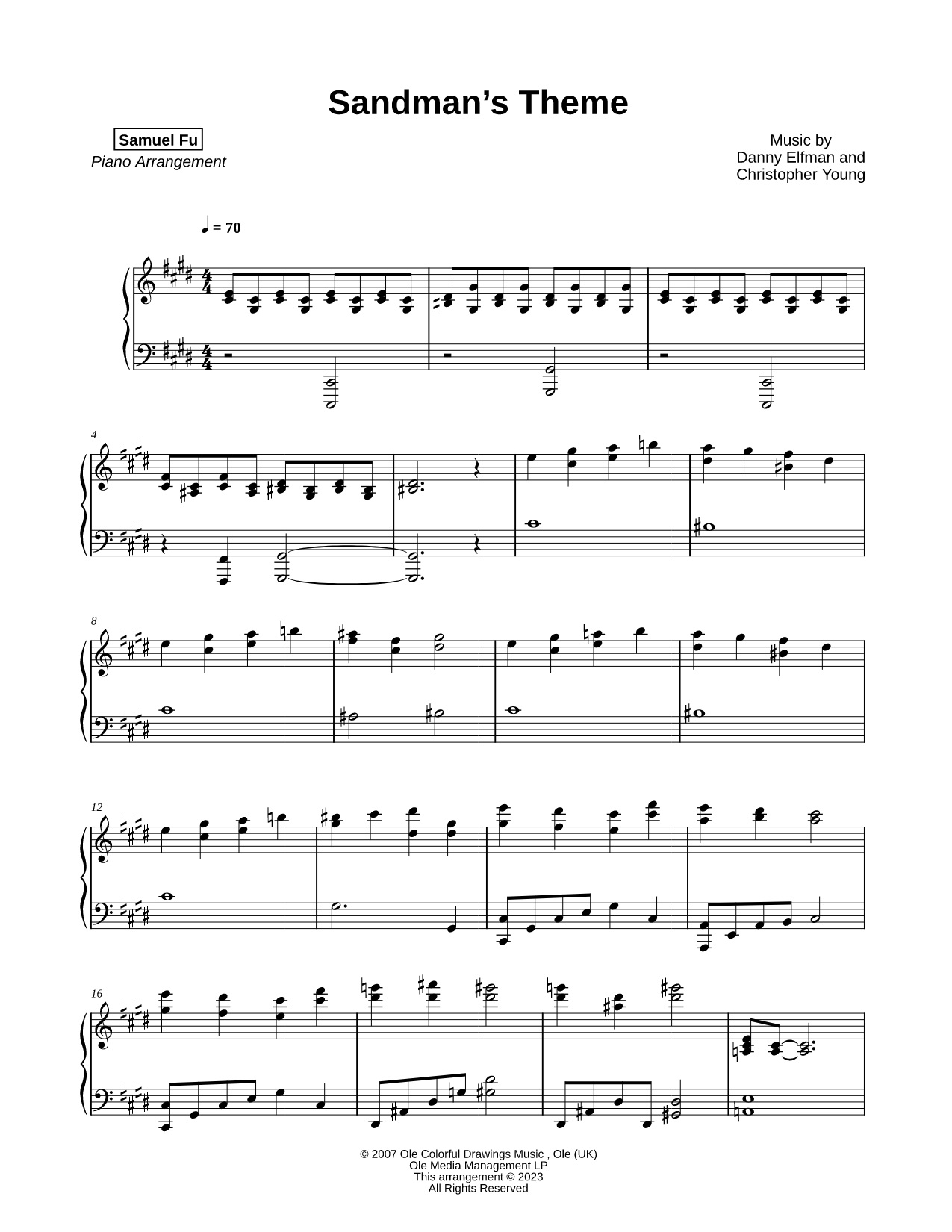 Sandman's Theme