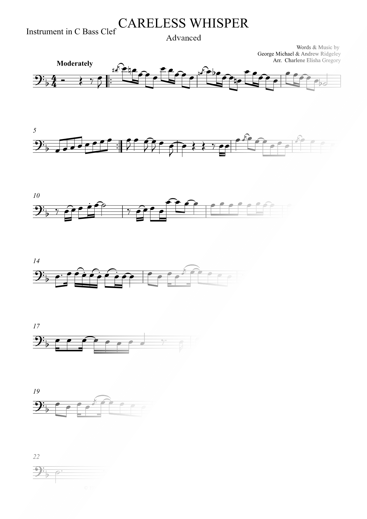 Careless Whisper [advanced]