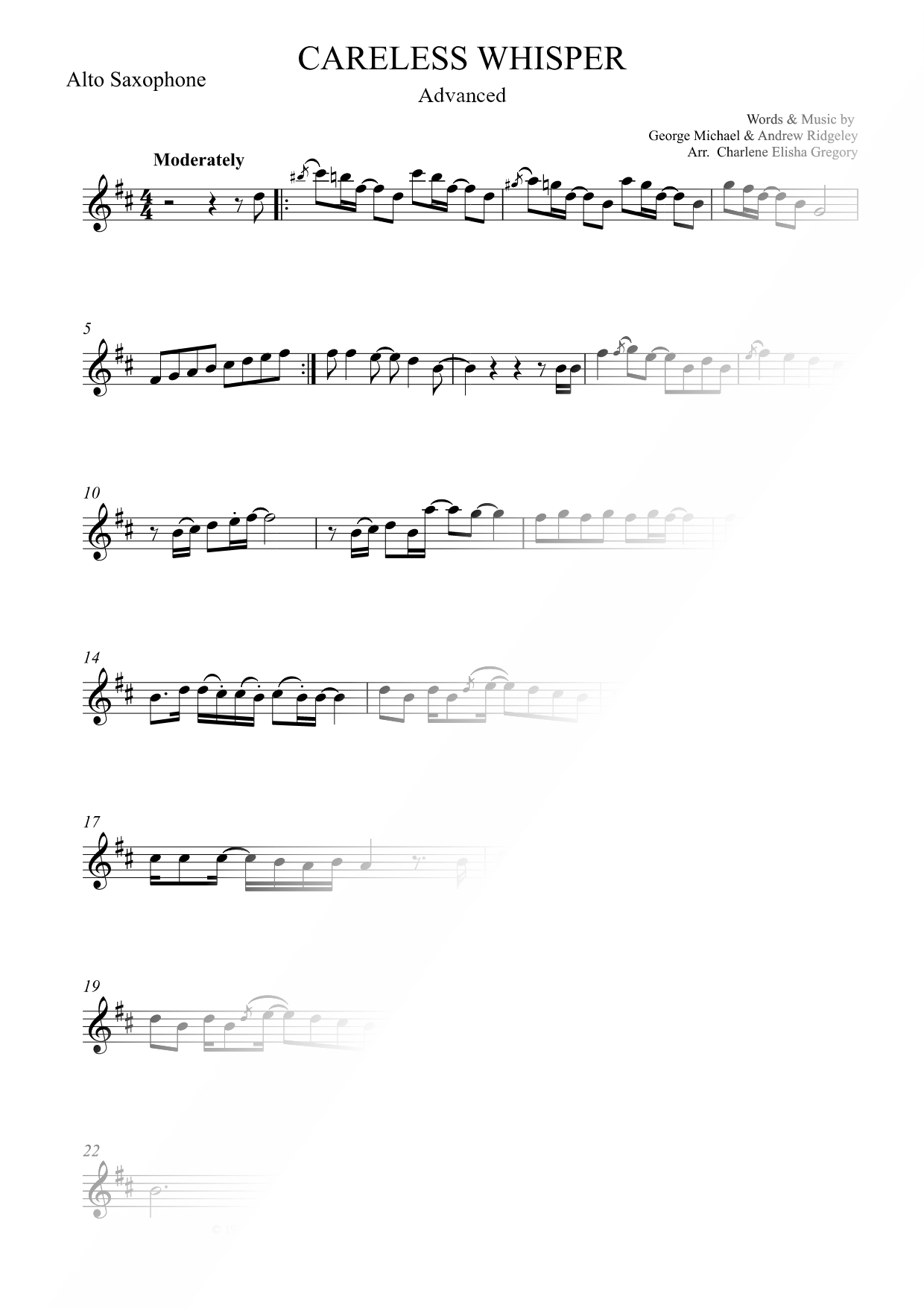 Careless Whisper [advanced]