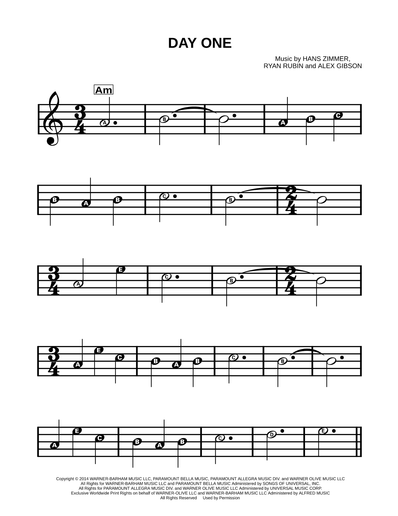 Day One (Interstellar Theme)