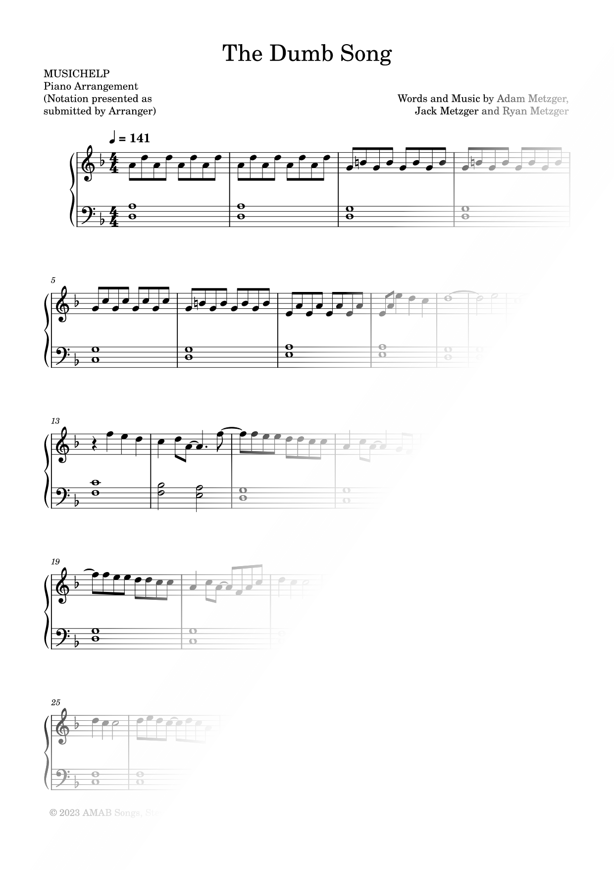 The Dumb Song